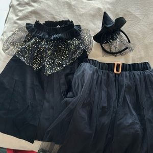 3 piece Zara Witch costume